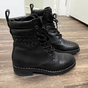 Bottega Veneta Black Leather Shoes 6.5
